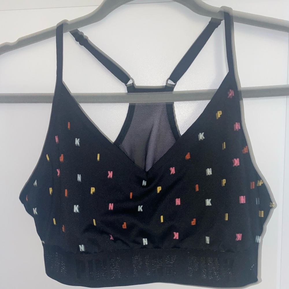 Victorias Secret PINK ULTIMATE Lightly Lined Removable Padding Sports Bra Medium